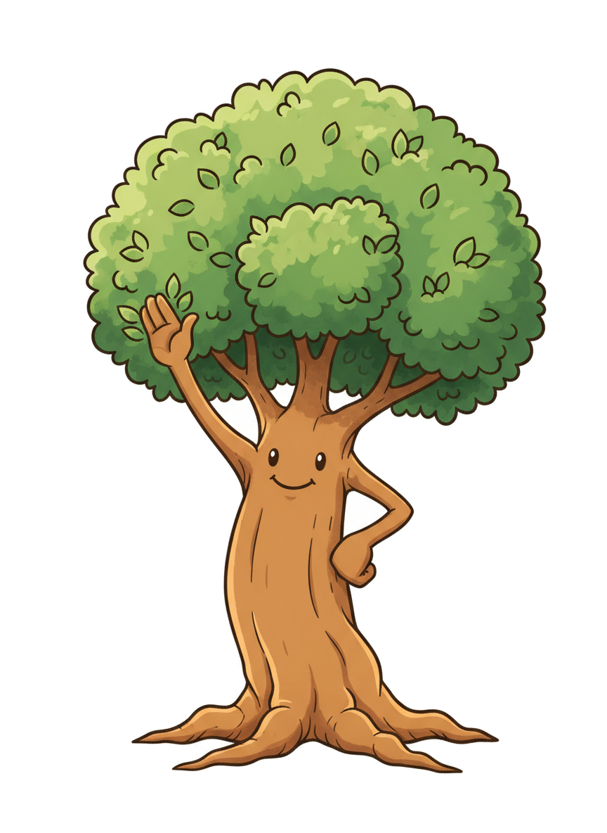 Goundi, mascotte arbre rônier et gardien des domaines